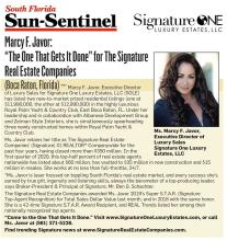 Sun Sentinel Real Estate News